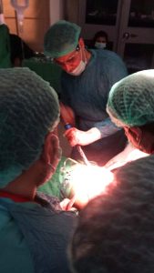 Doing Operation Dr. Junaid Javaid